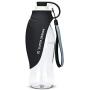 TOP STAR Pet Water Bottle for Walking,20 Oz Dog Water Dispenser Container and Feeder Bowl Two in one,with Dogs,Cats,Rabbits Portable Pet Water Bottle Travel for Hiking and Outdoor