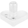 Dog Water Bowl Dispenser, Automatic Plastic Right Angle Design Pet Feeder, for Small Dog Cats
