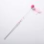 ocijf179 Cats Teaser Pompom Feather Goldfish Bell Teaser Interactive Stick Rod Funny Pet Cats Toy - Blue
