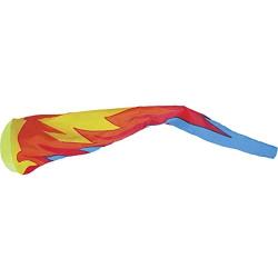 MPP Rocket Flying Comet Dog Fetch Toy Colorful Tennis Ball Sleeve Soar Wind Sock 23''
