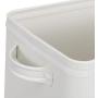 Morezi Dog Treat and Food Storage Tin with Lid and Serving Scoop Included - Cream Powder - Coated Carbon Steel - Tight Fitting Lids - Storage Canister Tins