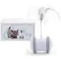 GANCHUN Interactive Robotic Cat Toys, Automatic Rotating Cat Toy with Colorful LED Lights USB Rechargeable Electronic Ball Cat Toy for Pets Kitten Kitty