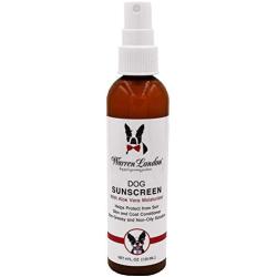 Warren London Premium Dog Sunscreen with Natural Aloe Vera Moisturizer - 4 oz Spray Bottle