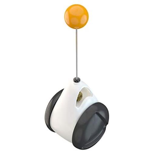 ocijf179 Cats Toy Cats Kitten Wobble Wheel Catmint Ball Toy Funny Play Interactive Pet Supplies
