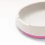 ljfjf 8deg; Tilted Cat Bowl Glass Feeding Food Bowl Non-Slip Low Flat Bowls for Cats (Green)
