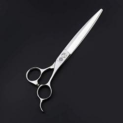 Professional 7.0/7.5/8.0 inch Pet Grooming Hair Cutting Scissor Dog Hair Chunker Thinning Shear - Japan 440C Stainless Steel Perfect for Pet Groomer (D-Cutting-7.0)