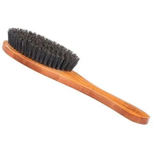 Bass Brushes | Luxury Grade Pet Brush | Shine & Condition | 100% Pure Premium Natural Bristle - Firm | Full Oval Design | Natural Bamboo Handle | Solid Finish | Bass Brushes Model #A15-DB Bass Brushes | Luxury Grade Pet Brush | Shine & Condition | 100% Pure Premium Natural Bristle - Firm | Full Oval Design | Natural Bamboo Handle | Solid Finish | Bass Brushes Model #A15-DB
