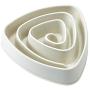 Gavenia Pet Bowl Slow, Feeder Dog Bowl Interactive Bloat Stop Dog Bowl, Eco-Friendly Non Toxic Non-Slip Puzzle Bowl Fun Feeder, 8 L × 2 H