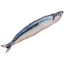 ocijf179 Cats Toy Pet Cats Artificial Plush Fish Shaped Catnip Dental Teeth Care Clean Chewing Toy - S Blue Saury