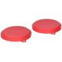 Fox Run Pet Food Can Covers, Red
