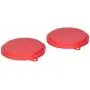 Fox Run Pet Food Can Covers, Red Fox Run Pet Food Can Covers, Red