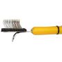 Mars Flexy-King Soft Flexible Slicker Brush, Professional Stainless Steel Dog Grooming Tool for Detangling