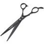 7.0 inch Left Handed Dog Hair Cutting Scissors Curved and Thinning Shears Kit Pet Grooming Supplies with Bag by Freelander 7.0 inch Left Handed Dog Hair Cutting Scissors Curved and Thinning Shears Kit Pet Grooming Supplies with Bag by Freelander
