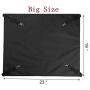 RayCC Ajustable Cat Hammock Cat Bed Sleeping Hammock Hanging Cage Chair Hammock for Cat Small Dogs (Red and Black)