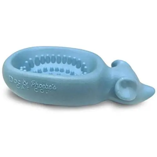 SPOT Doc & Phoebes Wet Feeder for Cats, Blue (33051) SPOT Doc & Phoebes Wet Feeder for Cats, Blue (33051)
