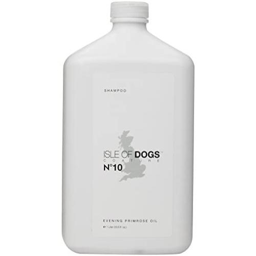 Isle of Dogs Coature No. 10 Evening Primrose Oil Dog Shampoo for Dry and Sensitive Skin, 1-Liter