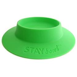STAYbowl Tip-Proof Bowl for Guinea Pigs and Other Small Pets - Spring Green - Large 3/4 Cup Size New