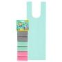 Doggie Walk Bags Kitty Waste Bags, Cat Litter Bags on a Roll with Easy Tie Handles, Extra Large and Leak Proof, Fits Large Sized Scoops, 5X 17 Inches, Multi (KWTHB6-MULTI)