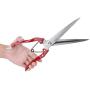 TOPINCN Manual Sheep Shearing Stainless Steel Hand Shear Scissors Multifunctional Sheep Shear Wool Shear Trimming Scissor with Spring