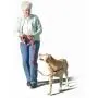 The Original Sense-ation No-Pull Dog Training Harness (Pink, Large Wide)