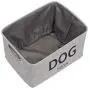 Geyecete Canvas Dog Treats Basket with a Drawstring Keep Away from dust -Foldable Dog Food Basket Basket for Dogs Treats Storage Geyecete Canvas Dog Treats Basket with a Drawstring Keep Away from dust -Foldable Dog Food Basket Basket for Dogs Treats Storage