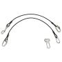 Sonku Dog Car Seat Belt Restraint, 2 Pack Proof Steel Cable Safety Vehicle Belt Fit for Small, Medium, Large, and X-Large Dogs