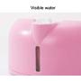 KUANDARM Pet Water Filter Cat Dog Fountain Water Dispenser Semi-Automatic Water Purifier, Drinking Fountains for Dogs, Fountains and Water Features, Two Red