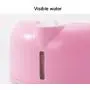 KUANDARM Pet Water Filter Cat Dog Fountain Water Dispenser Semi-Automatic Water Purifier, Drinking Fountains for Dogs, Fountains and Water Features, Two Red KUANDARM Pet Water Filter Cat Dog Fountain Water Dispenser Semi-Automatic Water Purifier, Drinking Fountains for Dogs, Fountains and Water Features, Two Red