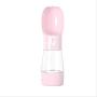 XINXIAO 2 in 1 Portable Pet Dog Water and Food Bottle for Walking Food Water Feeder for Dogs Drinking Bowl Puppy Cat Water Dispenser Pet