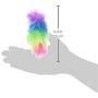 SPOT Ethical Pets Tie Dye Plush Cat Toy, 5'', Assorted (52043)