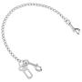 Mogoko Stainless Steel No chew Dog Car Seat Belt, Pet Vehicle Safety Restraint Cable, Heavy Duty Big Canine Dog Car Leash Strap with Double Clip and Latch Attachment