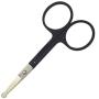 Motanar 3.5-Inch Stainless Steel Dog Pet Round-Tip Sharp Tip Home Grooming Scissors for Nose Hair,Ear Hair,Face Hair,Paw Hair Multicolor