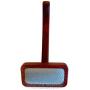 Mars Professional Dematting Undecoat Slicker Grooming Dog Brush with Woden Handle, Made in Germany, 7'' Length