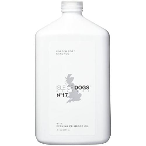 Isle of Dogs Coature No. 17 Copper Coat Evening Primrose Oil Dog Shampoo for Brown Dogs, 1 Liter