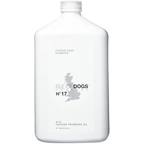 Isle of Dogs Coature No. 17 Copper Coat Evening Primrose Oil Dog Shampoo for Brown Dogs, 1 Liter Isle of Dogs Coature No. 17 Copper Coat Evening Primrose Oil Dog Shampoo for Brown Dogs, 1 Liter