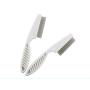 Hot 2PCS Pet Soft Animal Care Comb Protect High Density Comb for Cat Dog Pet Hair Grooming Comb Stainless Steel Comfort Comb Grooming