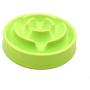 Slow Feeder Dog Bowl - Healthy and Happy Feeder, Puzzle Fun Feeder, Anti-Choke Dog Bowl. (Green)
