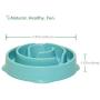 Slow Feeder Dog Bowl, Slow Pet Bowl Slow Feeder for Dog Cats, Interactive Bloat Stop Dog Bowls, Slow Feeding Anti-Skid Design for Medium Small Dogs