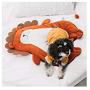 Touchdog Critter Hugz Designer Character Dog Mats, One Size, Mint Green