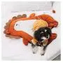 Touchdog Critter Hugz Designer Character Dog Mats, One Size, Mint Green