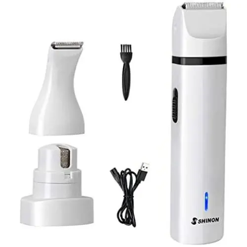 Buzhan Dog Nail Grinder, 5 in 1 Professional Pet Nail Grinder for Small Medium Large Dogs & Cats, Paw Nail File, Dremel Pet Nail Trimmer Buzhan Dog Nail Grinder, 5 in 1 Professional Pet Nail Grinder for Small Medium Large Dogs & Cats, Paw Nail File, Dremel Pet Nail Trimmer