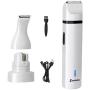 Buzhan Dog Nail Grinder, 5 in 1 Professional Pet Nail Grinder for Small Medium Large Dogs & Cats, Paw Nail File, Dremel Pet Nail Trimmer