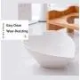 ikjuh Ceramic Cat Bowl with Wood Stand Pet Bowl Heart Shaped Easy Clean 15°Raised Spine Protection Skid Resistance ikjuh Ceramic Cat Bowl with Wood Stand Pet Bowl Heart Shaped Easy Clean 15°Raised Spine Protection Skid Resistance