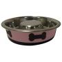 Boomer N Chaser BNC-10011 Slow Feeder Spill Proof Pet Bowl Fusion Hot Pink