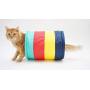 Home-X Cat Lover Ceramic White Trinket Dish, Jewelry Dish for Ring 5.8 x 3.4 x 1.2 inches and Collapsible Play Toy for Indoor or Outdoor Cats, Kitty Tunnel for Exercise