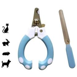 Dog & Cat Pets Nail Clippers and Trimmers - with Safety Guard to Avoid Over Cutting，Pets Dog and Cat Nail Clippers Small, Anti-Scratch Cat Deterrent Training Tape, Essential Grooming Tool