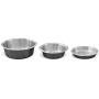 PetFusion Premium Brushed Stainless Steel Bowl