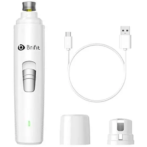 (2021 New) Brifit Dog Claw Grinder, Wireless Pets Grinder, Pet Nail Clipper with 3 Sanding Ports, Paws Premium Electric Nail Grinder for Dog and Cat (2021 New) Brifit Dog Claw Grinder, Wireless Pets Grinder, Pet Nail Clipper with 3 Sanding Ports, Paws Premium Electric Nail Grinder for Dog and Cat