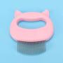 Zerone Pet Cat Dog Massage Shell Comb Grooming Hair Removal Shedding Cleaning Brush