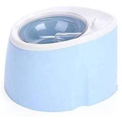 Chenteshangmao LED Pet Smart Water Dispenser Cat Dog Drinking Basin Double Filter Water-Type Water Cycle Mute ABS Blue 2L Large Capacity v5